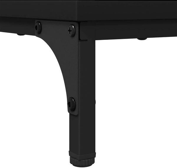 vidaXL Nachttisch Schwarz 63,5 x 36 x 61 cm Holzwerkstoff 883465 Bild 10