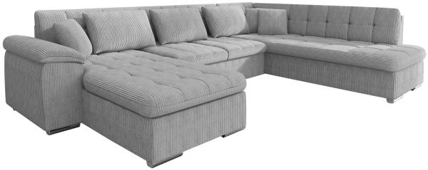 Ecksofa Niko Bis Cord (Farbe: Poso 110, Seite: Links)