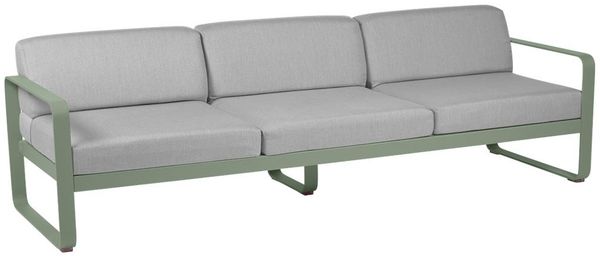 Bellevie 3-Sitzer Lounge-Sofa 82 Kaktus 79 Flanellgrau