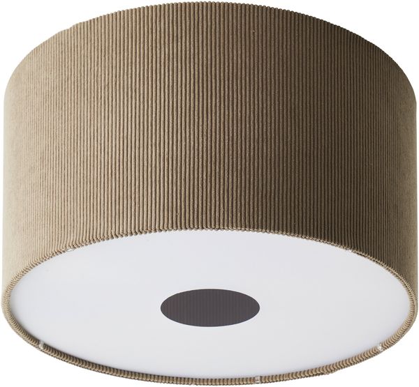 Brilliant AG Leuchten 60098-22 Tony Deckenleuchte grau retro Cordstoff 45cm Bild 3