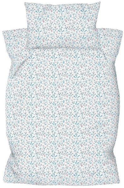 Amilian Kinderbettwäsche Babybettwäsche - Bettbezug 100x135 cm, Kopfkissenbezug 40x60 cm, 2 teilig, 100% Baumwolle