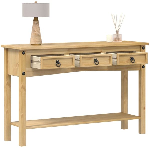 vidaXL Konsolentisch "Corona" 114x34,5x73 cm Massivholz Kiefer 4005666