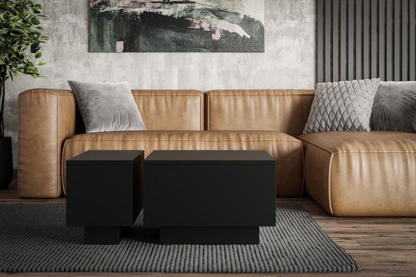 ALTDECOR Couchtisch MONA36, Tisch für Couch aus hochwertigem Holzwerkstoff
