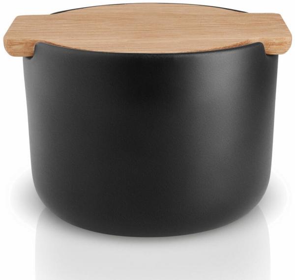 EvaSolo Nordic Kitchen Salzdose mit Deckel schwarz