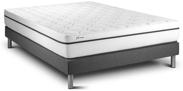 VITAL SPA matratze 140x200 cm + Bettgestell mit lattenrost, Härtegrad 4, Rückstellschaum, Höhe : 24 cm Bild 2