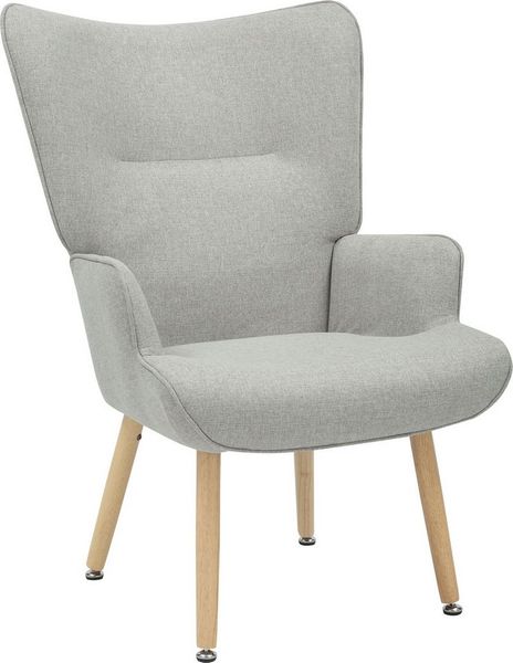 INOSIGN Relaxsessel KEADY, Hochlehnsessel, TV-Sessel, Relaxsessel, Ohrensessel mit stabilem Echtholzgestell