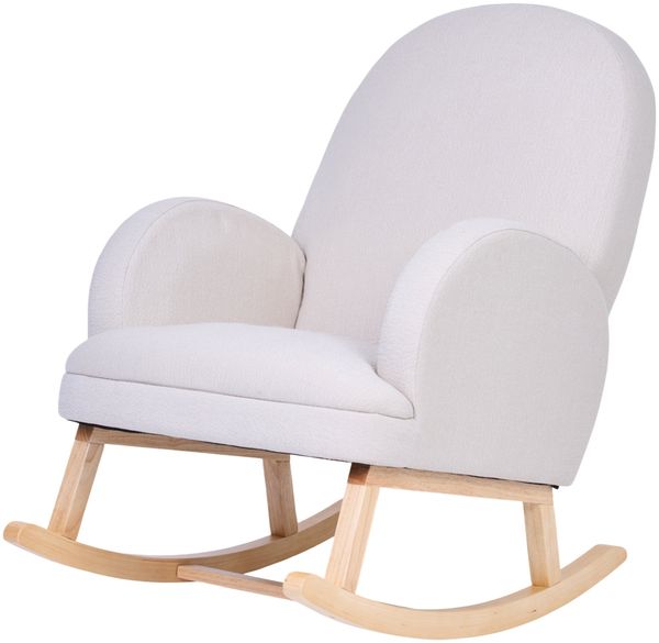 Childhome Schaukelstuhl – Leinen – Beige Beige