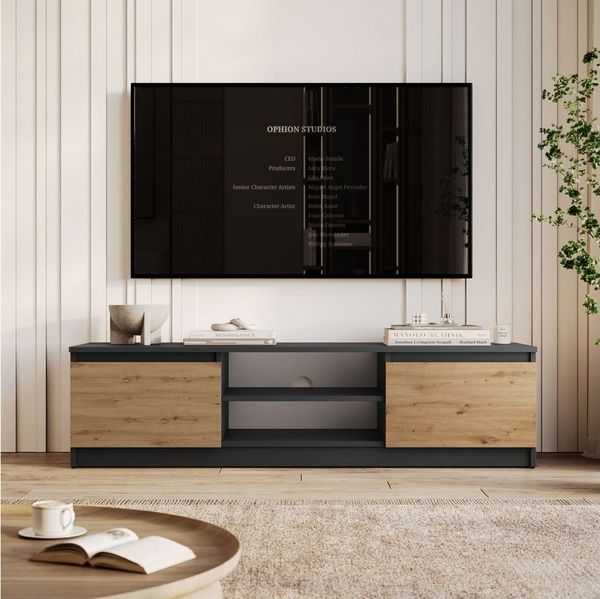 Lookway TV-Schrank HANA 140 cm TV-Lowboard mit Stauraum (1x TV-Schrank) Breite: 140 cm