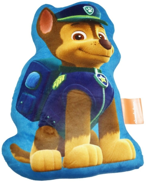 PAW PATROL Dekokissen Paw Patrol Chase 3D mini Kissen Dekokissen 32x25x5 cm