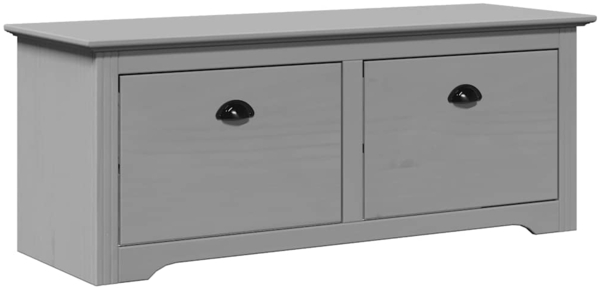 vidaXL Flurbank BODO Grau 114x40x45 cm 4016871