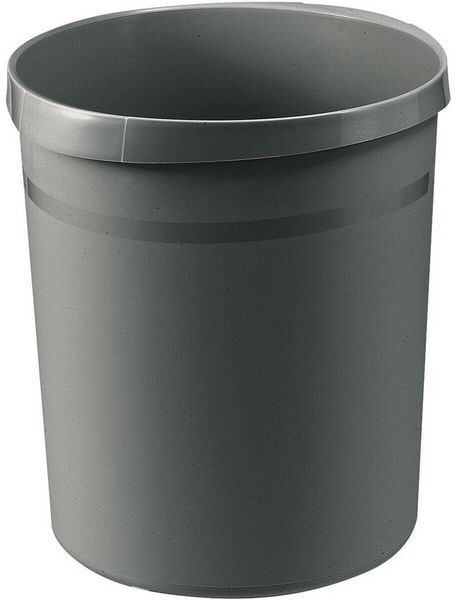 HAN Papierkorb Grip, 18 Liter, mit umlaufendem Griffrand