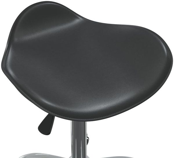 vidaXL Friseur Rollhocker Schwarz Kunstleder [323684] Bild 6