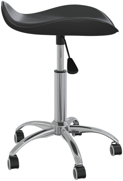 vidaXL Friseur Rollhocker Schwarz Kunstleder [323684] Bild 3