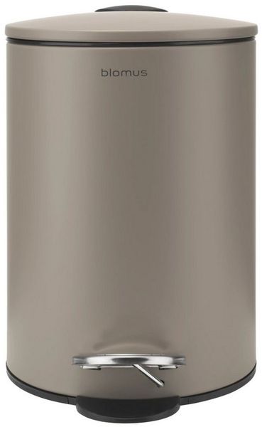 Blomus 'Tubo' Treteimer, Kunststoff / Stahl pulverbeschichtet, 3 Liter, Taupe