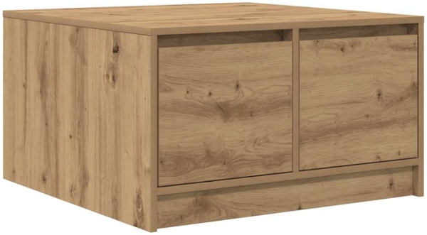 vidaXL Couchtisch mit Schubladen Artisan-Eiche 70,5x70x40 cm 3328416