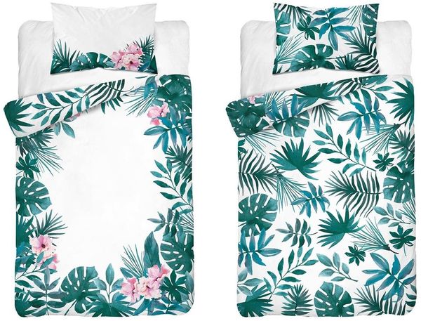 Carpe Sonno Babybettwäsche Baby Bettwäsche Set 100x135 Bettbezug Babybett Bettwäsche 100x135, Mischgewebe, 2 teilig, Kleinkind Babybettwäsche 100x 135 Plümo Neugeborene
