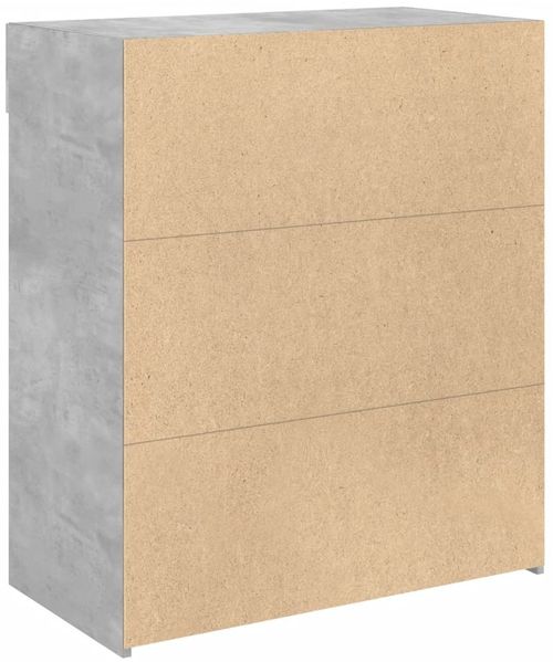 vidaXL Sideboard Betongrau 80x42,5x93 cm Holzwerkstoff 3281479 Bild 6