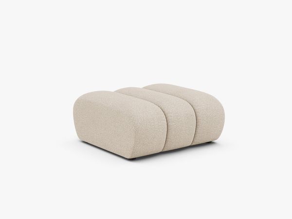Micadoni Hocker Lupine Boucle Baloo Beige Bild 2