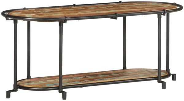 vidaXL TV-Regal 100x42x40 cm Altholz Massiv 4013490