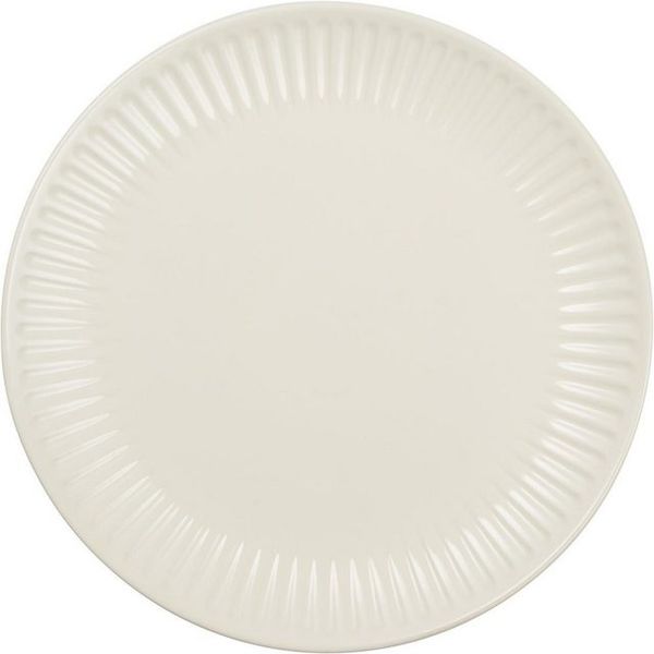 Ib Laursen - Teller Speiseteller Essteller Mynte 28 cm Butter Cream 2033-82 Bild 4