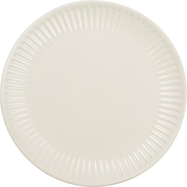 Ib Laursen - Teller Speiseteller Essteller Mynte 28 cm Butter Cream 2033-82 Bild 5