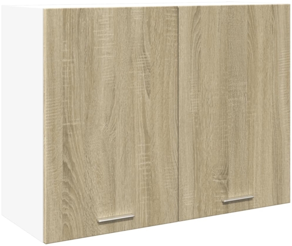 vidaXL Hängeschrank Lyon Sonoma-Eiche 80x31x60 cm Holzwerkstoff 849621