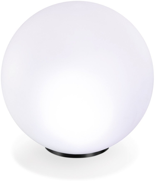 Solarkugel für den Garten multicolor | LED-Gartenkugel mit AKKU | Bodenleuchten Gartendeko für draußen | Solarleuchten Kugelleuchten 7 Farben 6500K winterfest outdoor ⌀=40cm 102611