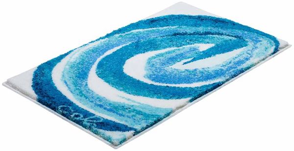 GRUND COLANI 42 Badematte 60 x 100 cm Türkis/Weiß