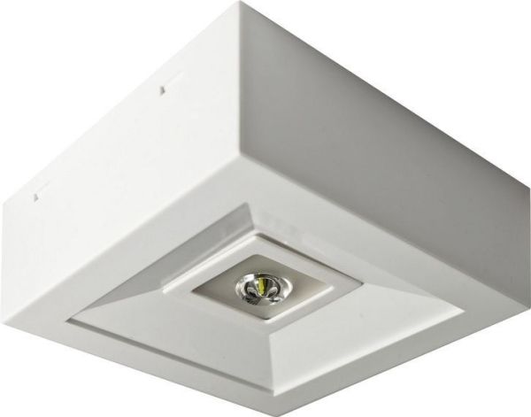AWEX Notbeleuchtung LED 3W LOVATO P – offen – 3h einstelliger Autotest – weiß (LVPO/3W/BSE/AT/WH)