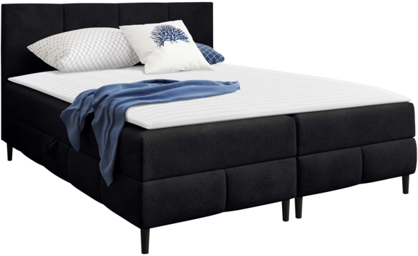 Boxspringbett Briheg 2 (Farbe: Coral 60, Größe: 120 x 200) Bild 2