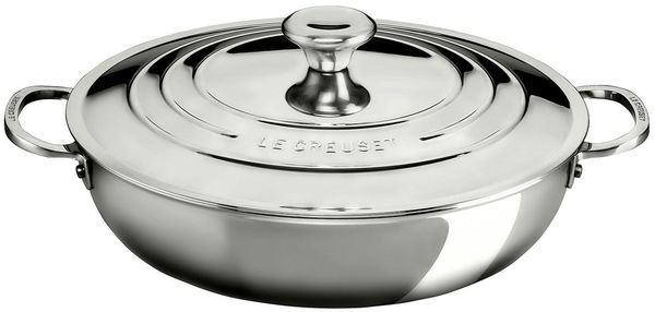 Le Creuset 3-Ply Plus Profipfanne 30 cm - 29 bis 32 cm