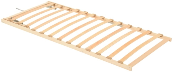 vidaXL Lattenrost mit 13 Latten Verstellbares Kopfteil 90x200 cm 327262