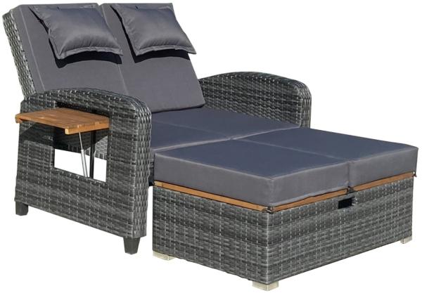 Funktionssofa Bari Gartensofa Gartencouch Sofa Garten Terrasse Outdoor Möbel