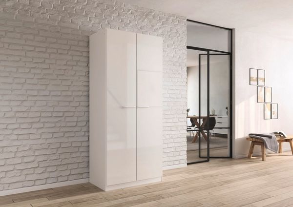 rauch Drehtürenschrank Kleiderschrank Schrank Garderobe TOPSELLER OTELI inkl. Inneneinteilung (erhältlich in Breiten 91-360 cm, ab Breite 136cm inkl. Innenschubladen) mit zusätzlichen Einlegeböden, optional mit Spiegel MADE IN GERMANY
