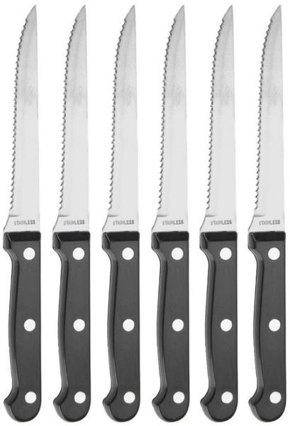 Neuetischkultur Messer-Set Steakmesser-Set Edelstahl (Set, 6-tlg)