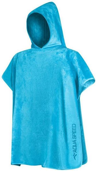 Aqua Speed Kapuzenhandtuch Kompakter Kinder Badeponcho – Mikrofaser Umziehhilfe, (Größe 70x120 cm – Grammatur 400 g/m), Formstabil und pflegeleicht auch nach häufigem Waschen maschinell pur!