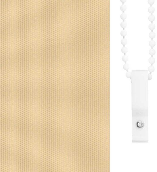 vidaXL Verdunkelungsrollo Beige 75x130cm Stoffbreite 70,7 cm Polyester 4010707 Bild 10