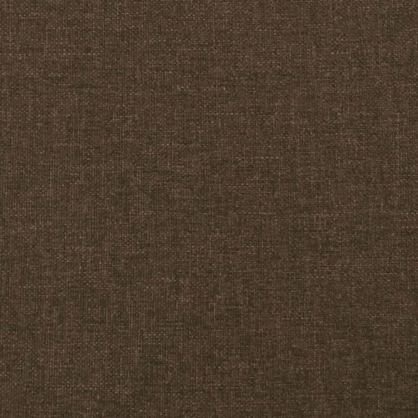 Bettgestell mit Kopfteil Dunkelbraun 120x200 cm Stoff [3124963] Bild 11
