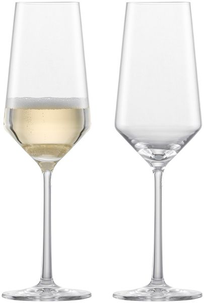 Zwiesel Glas PURE Champagnerglas 2er Set