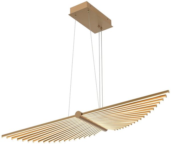 Elstead Lighting Kronleuchter SERAPH mattgold 3000K