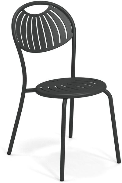 2er Set Coupole Gartenstuhl grau