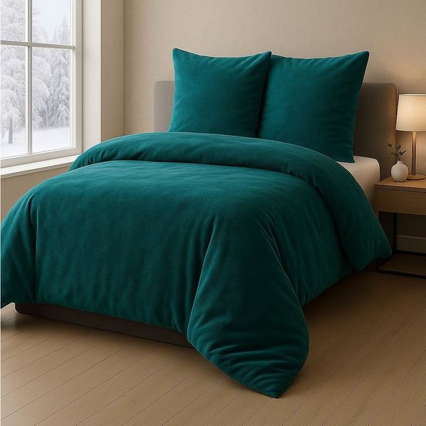 Malika Bettwäsche 200x200 + 2x 80x80 cm Cashmere Touch Bettwäsche, atmungsaktiv, Für Allergiker geeignet, pflegeleicht, angenehm weicher Stoff