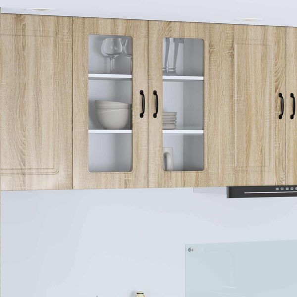vidaXL Geschirrspülerfront Kalmar Sonoma-Eiche 80 x 31 x 80 cm 884716