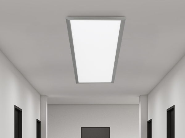 LED Deckenleuchte PHOENIX extrem flach & lang, dimmbar, Breite 120cm