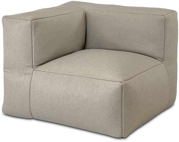osoltus Premium Modular Lounge Eckelement Axroma Olefin Taupe Beige