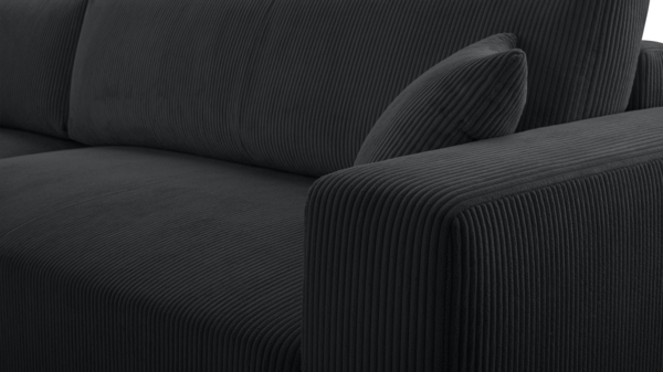 AX LIVING Sofa U Form mit Schlaffunktion – Catea U Cord Wohnlandschaft 364 cm Bild 5