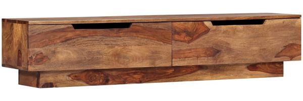 vidaXL TV-Schrank 145x30x30 cm Massivholz 247721