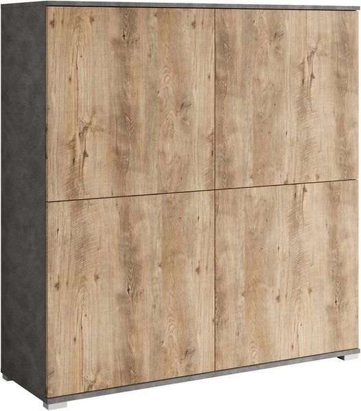 OTTO home PC-Schrank Kenia, Sekretär, Home Office (1 St), Mit Push-to-open, Tastaturauszug und praktischem Stauraum