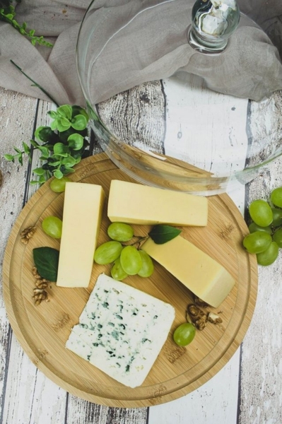 Käseglocke mit Schneidebrett 28cm Glasglocke Glashaube Kuchenglocke Made in EU Bild 2