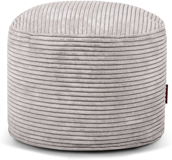 Sitzsack ‘Mini‘, Bezugstoff - Waves, 100% Polyester, White Grey, 30x40x40 cm cm.